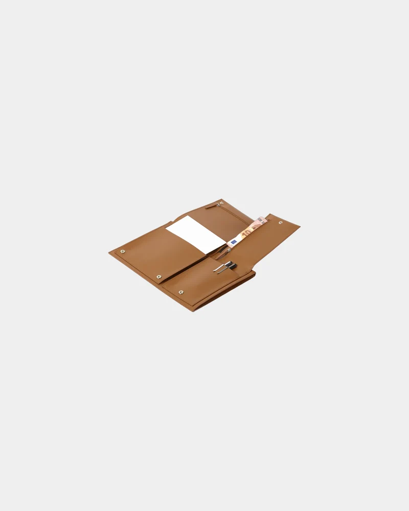 Funda portátil cuero reciclado Lexon Flat para personalizar