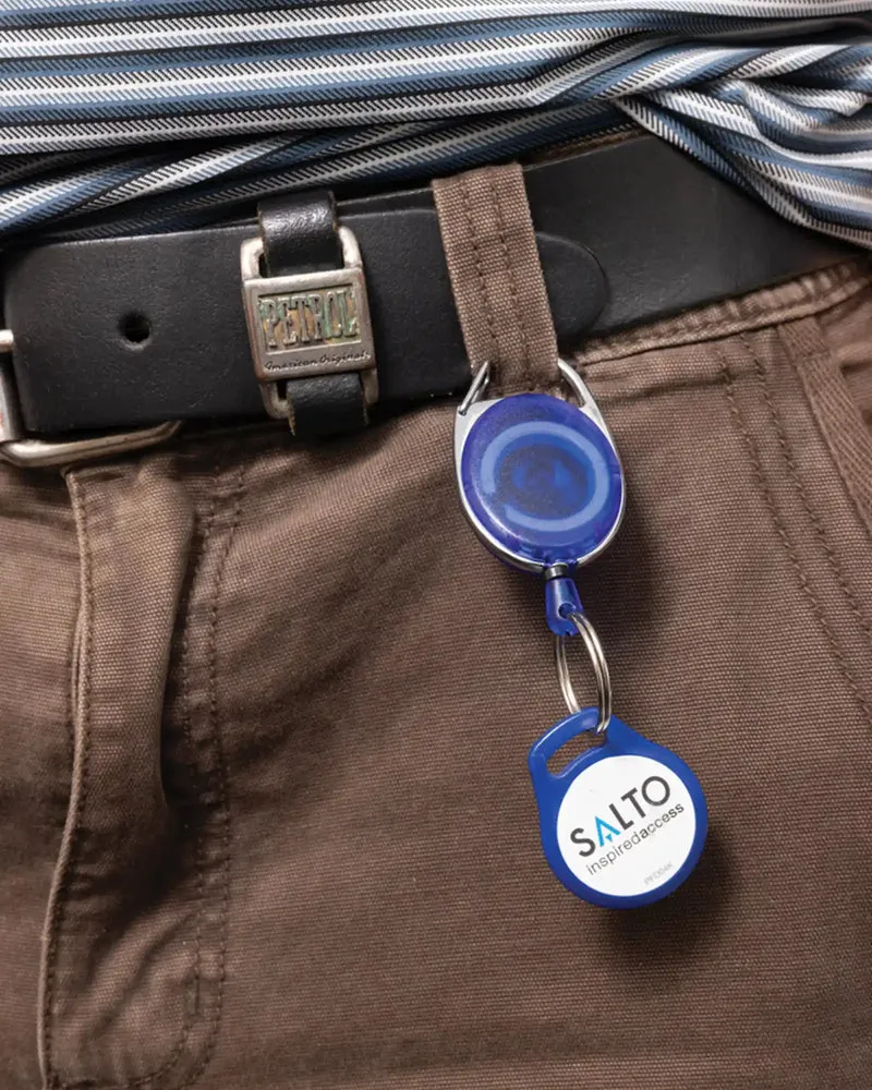 Llavero clip ABS reciclado para personalizar