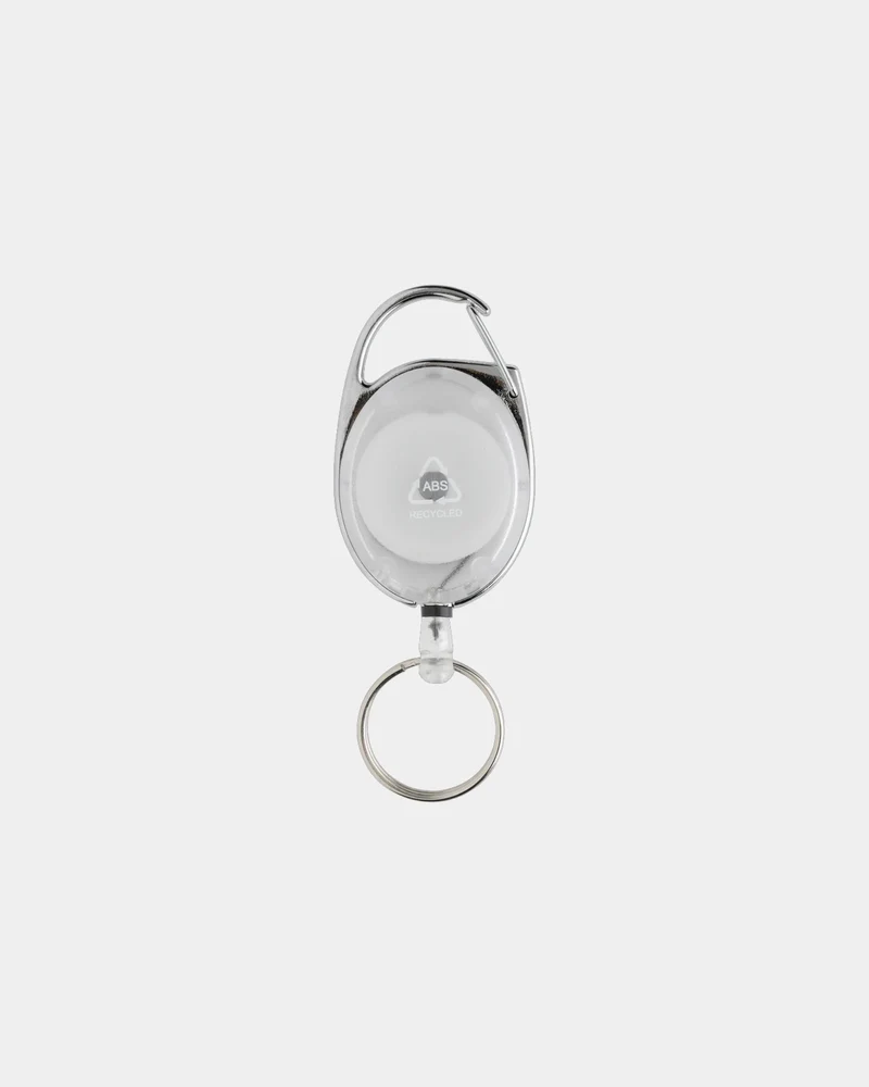 Llavero clip ABS reciclado para personalizar