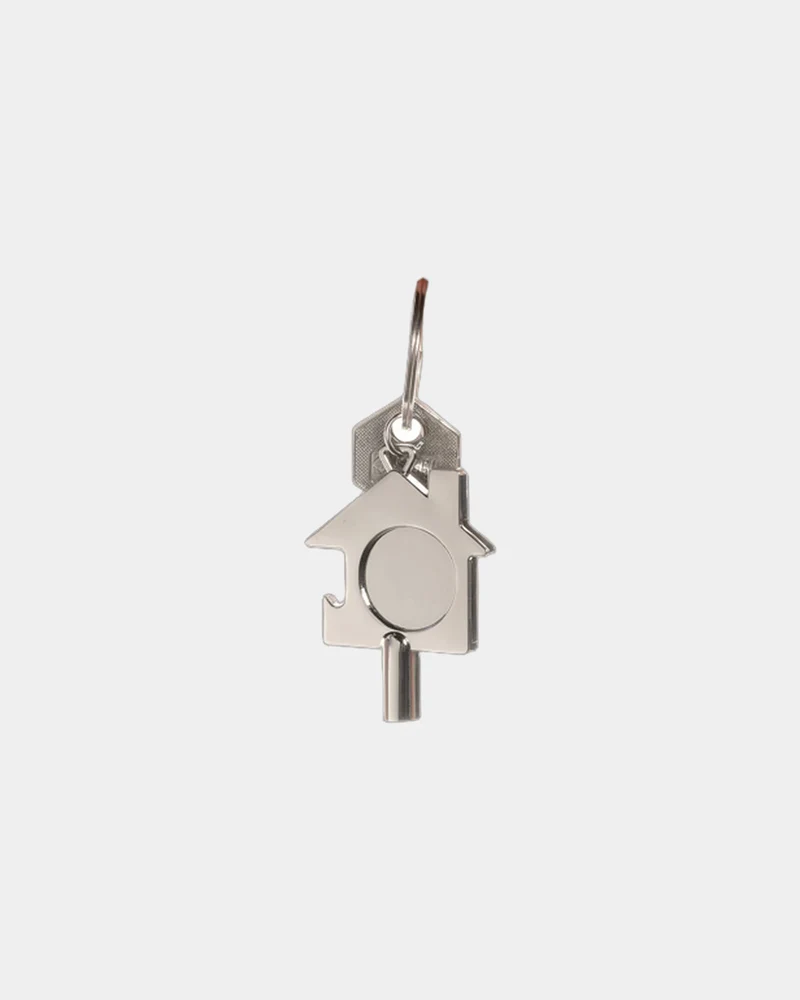 Llavero 3 en 1 zinc reciclado RCS para personalizar