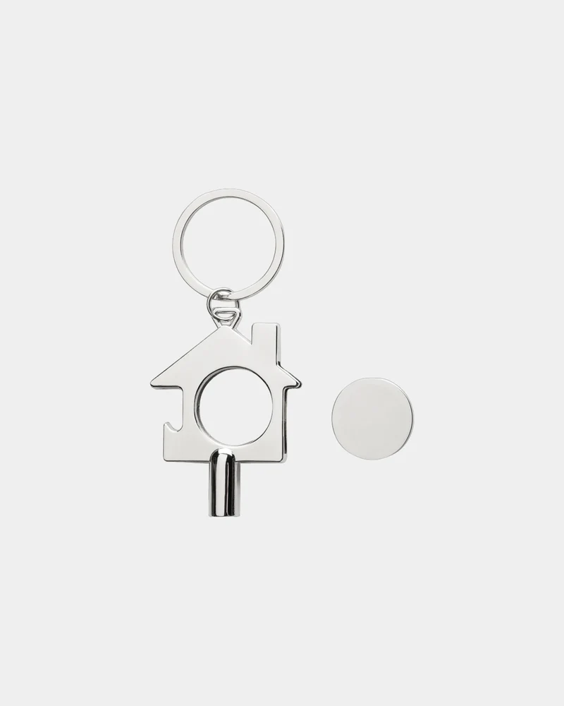 Llavero 3 en 1 zinc reciclado RCS para personalizar