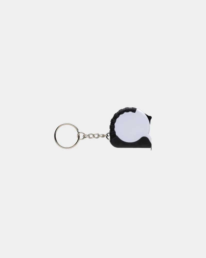 Llavero con cinta métrica ABS reciclado para personalizar