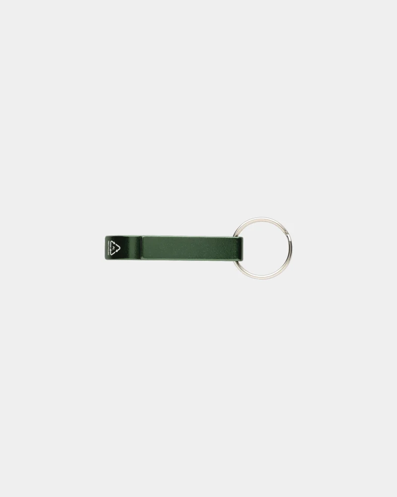 Llavero descapsulador aluminio reciclado para personalizar