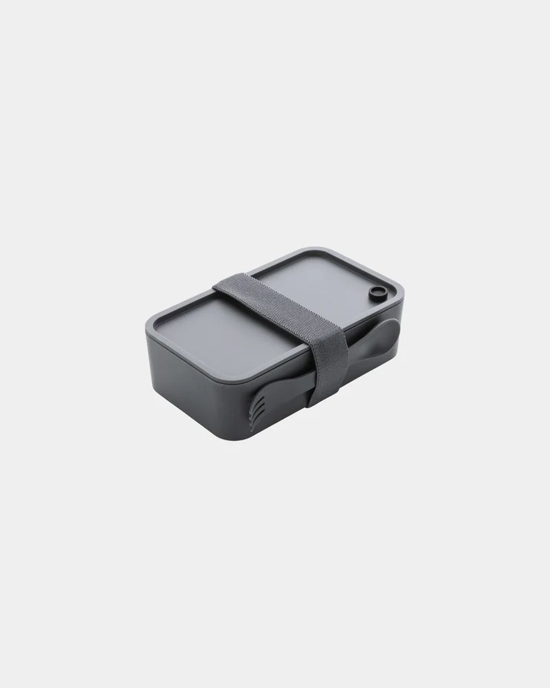 Fiambrera de PP 0,8L con cubierto para personalizar