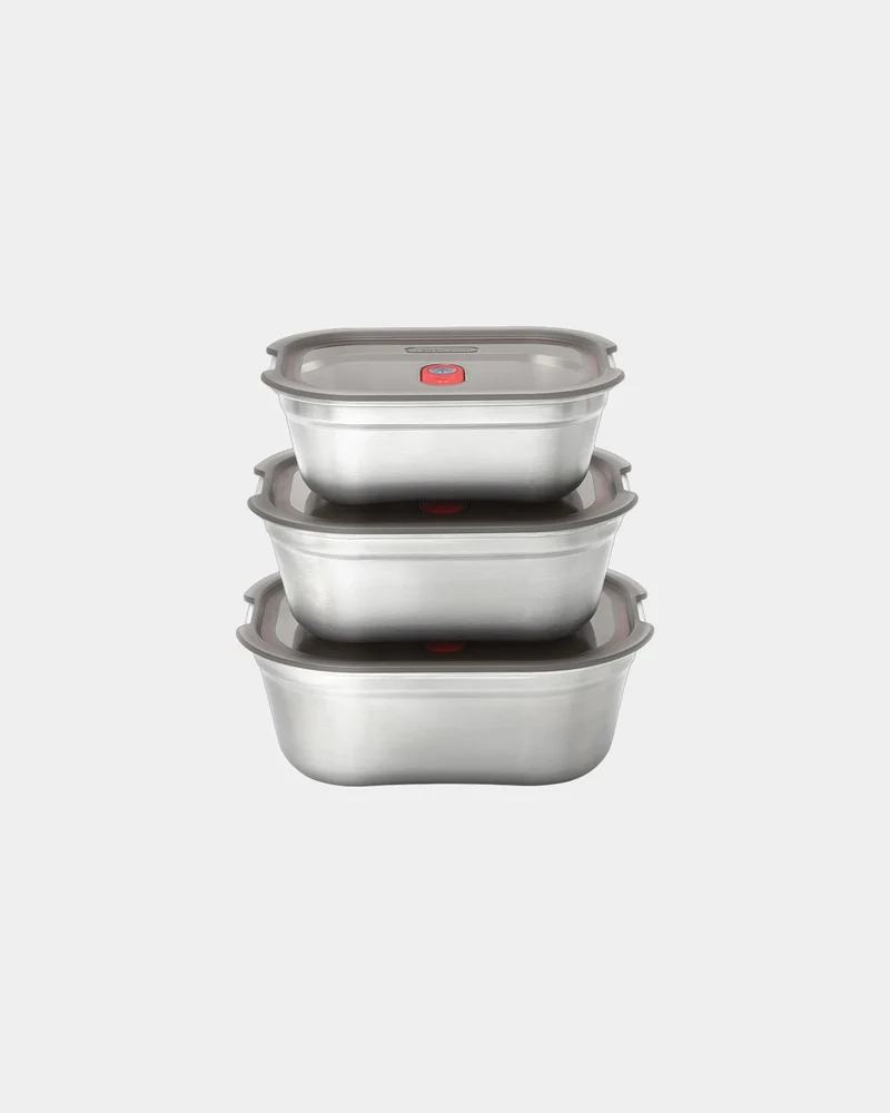 Set 3 cajas herméticas Black + Blum para personalizar