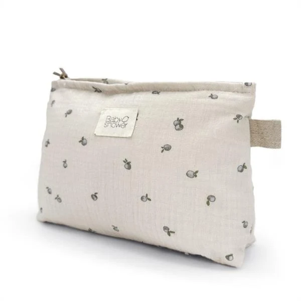 Neceser Pochette Pañales Apricot Babyshower