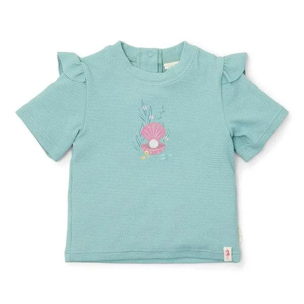 Camiseta Protección Solar Little Dutch Manga Corta Azul