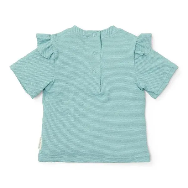 Camiseta Protección Solar Little Dutch Manga Corta Azul