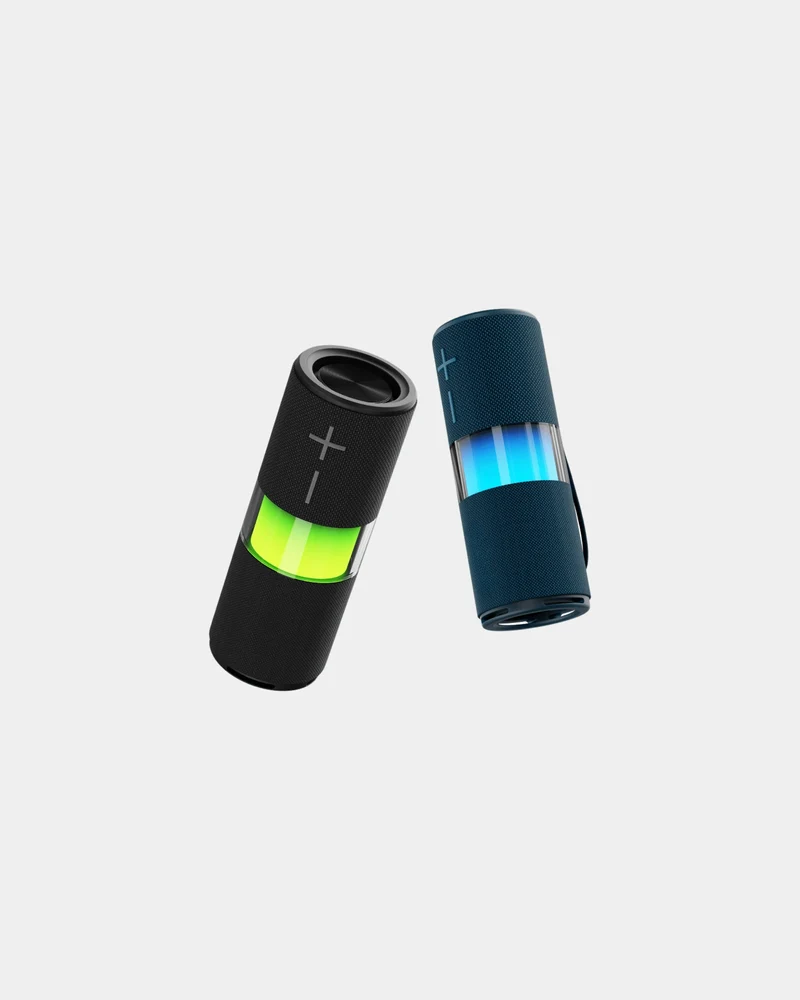 Altavoz LED Blaupunkt impermeable para personalizar