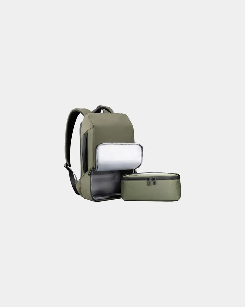 Mochila reciclada 15L con bolsillo térmico para personalizar