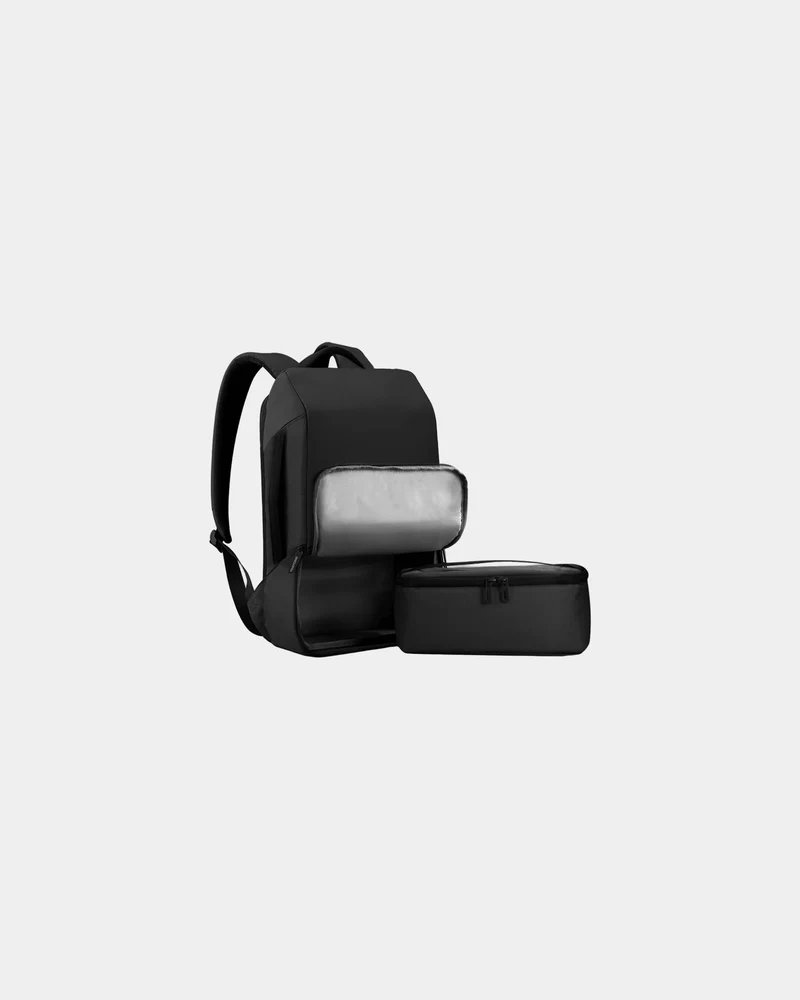 Mochila reciclada 15L con bolsillo térmico para personalizar