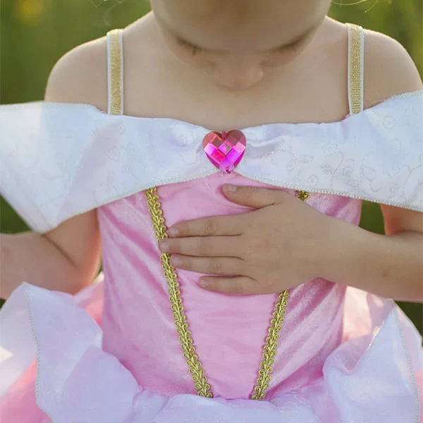 Disfraz Vestido Bella Durmiente 5-6 Años Great Pretenders