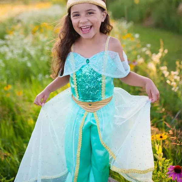 Disfraz Princesa Jasmine 5 a 6 Años Great Pretenders