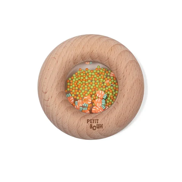 Sonajero Mordedor Sensory Donuts Carrots Petit Boum