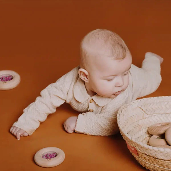 Sonajero Mordedor Sensory Donuts Watermelon Petit Boum