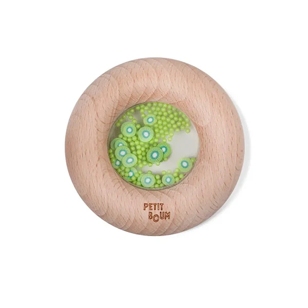 Sonajero Mordedor Sensory Donuts Kiwis Petit Boum