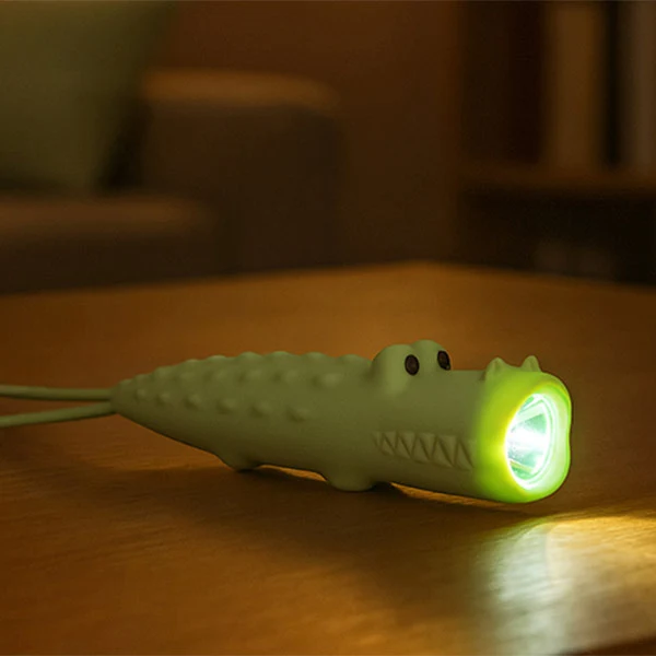 Linterna Silicona Cocodrilo Flashlight Little L