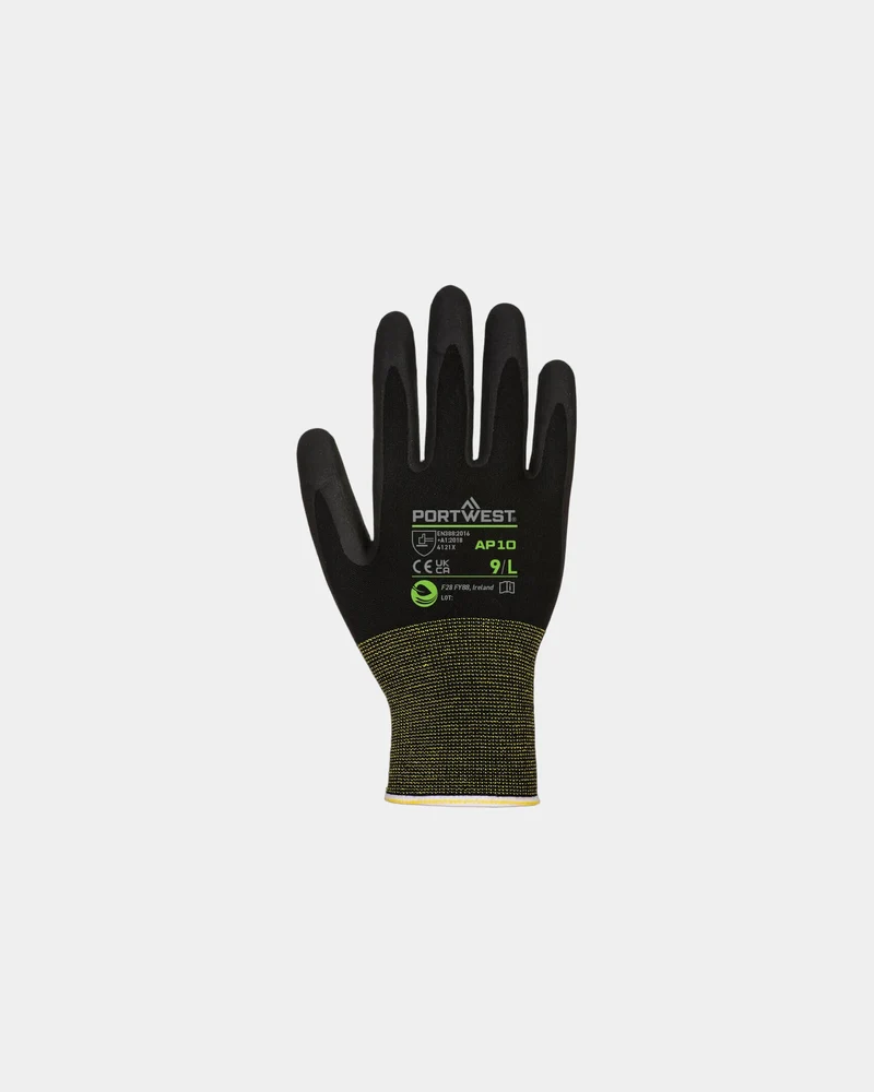 Guantes de bambú y espuma de nitrilo para personalizar