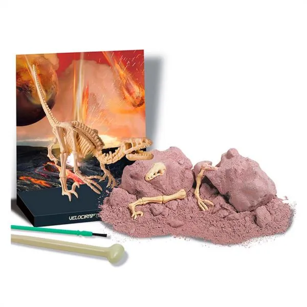 Kidzlabs Kit Geológico De Un Velociraptor