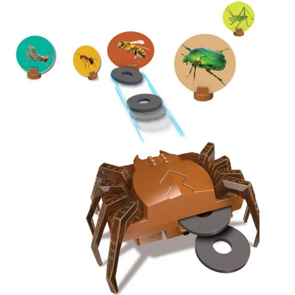 Robot Lanzador de Discos SpiderBot 4M