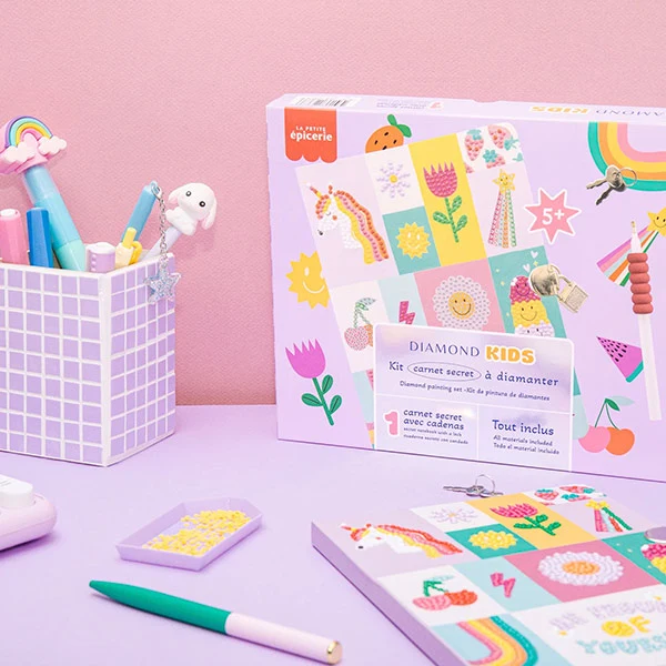 Arte Con Diamantes Kids Petit Diamond Diario Secreto