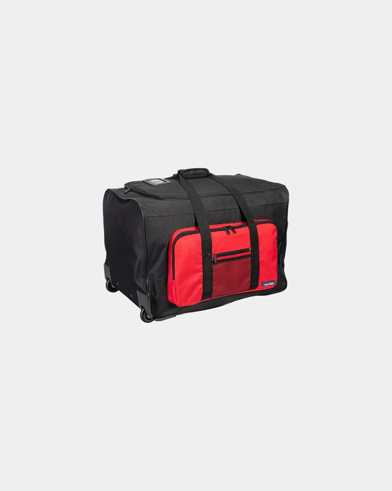 Bolsa con ruedas multibolsillos poliéster para personalizar
