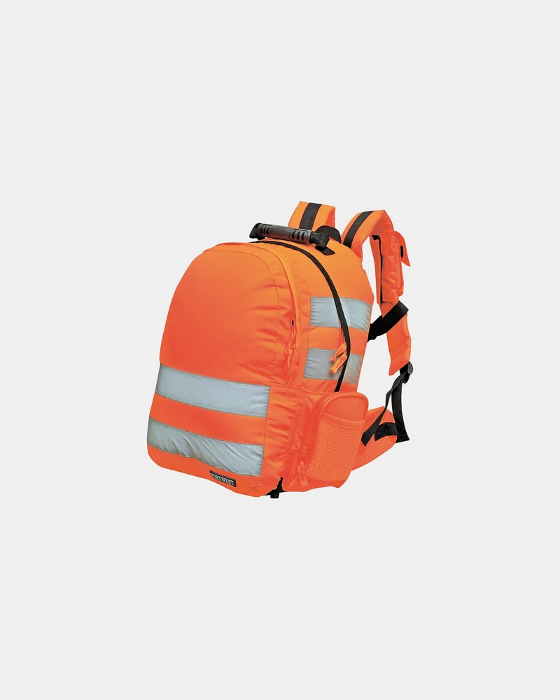 Mochila de alta visibilidad antienganche para personalizar