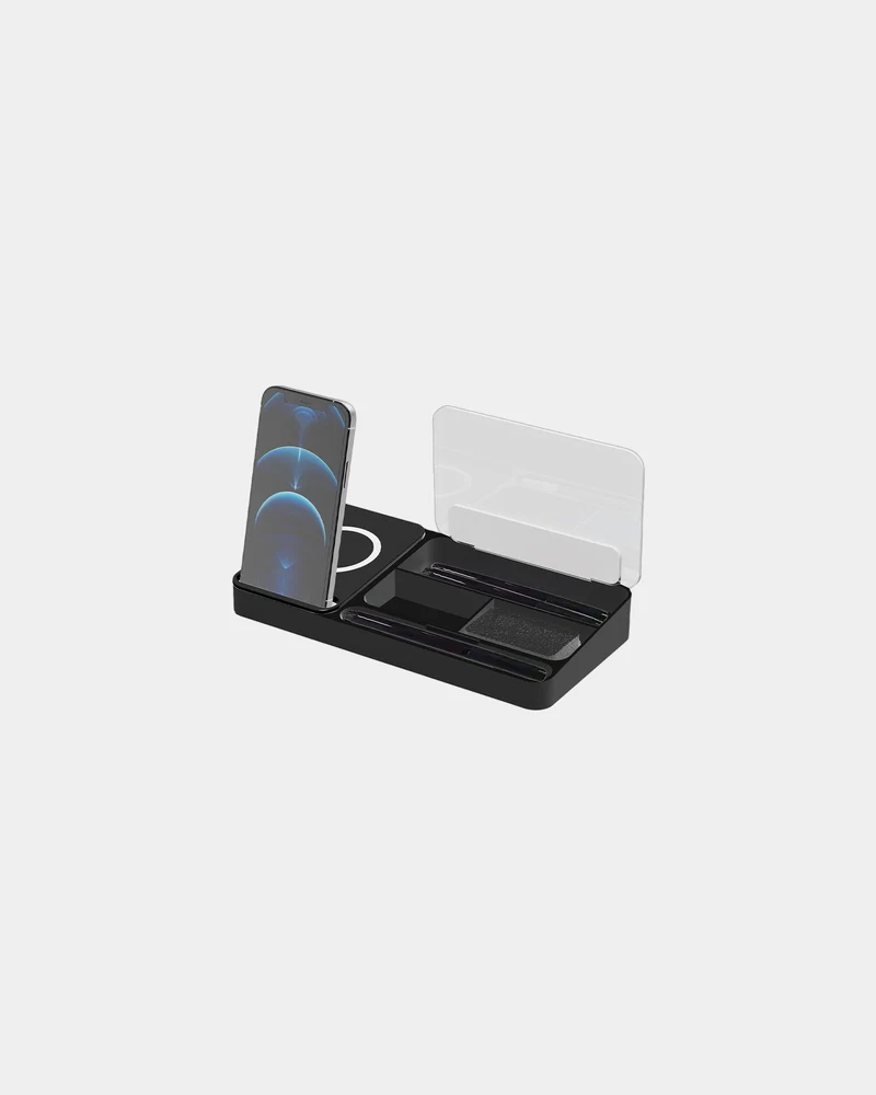 Cargador inducción y pizarra Blaupunkt para personalizar