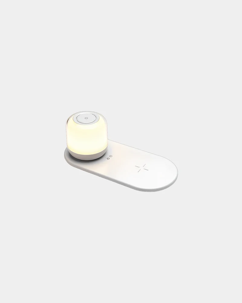 Lámpara LED con cargador Blaupunkt para personalizar