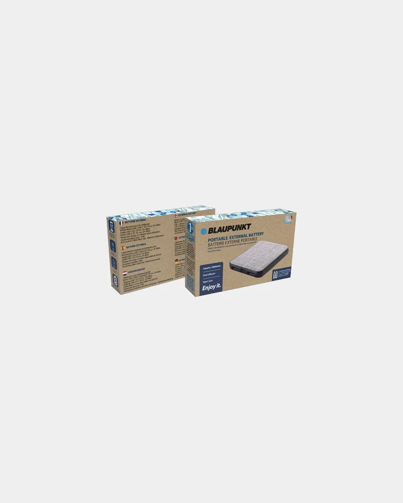 Power bank RPET Blaupunkt 5.000 mAh para personalizar