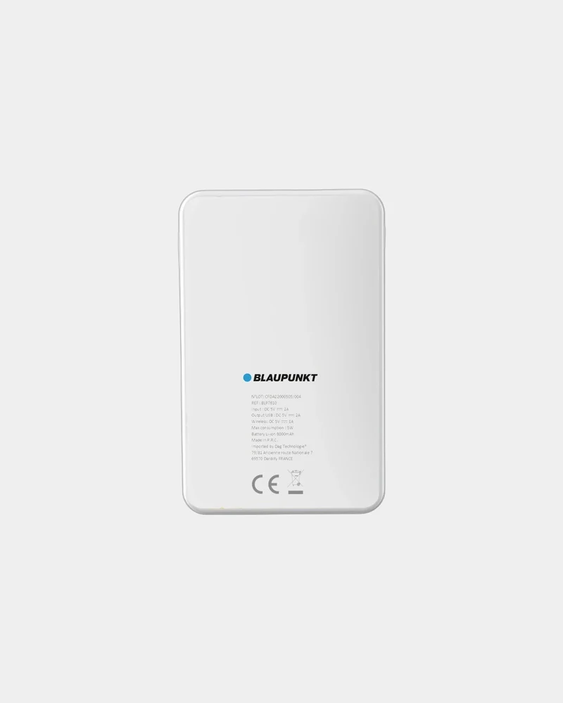 Power bank bambú Blaupunkt 5.000mAh para personalizar
