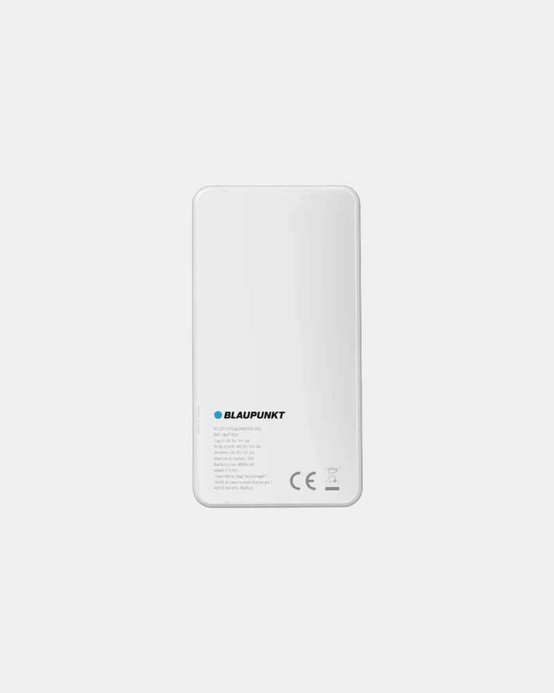 Power bank inducción Blaupunkt 8.000mAh para personalizar