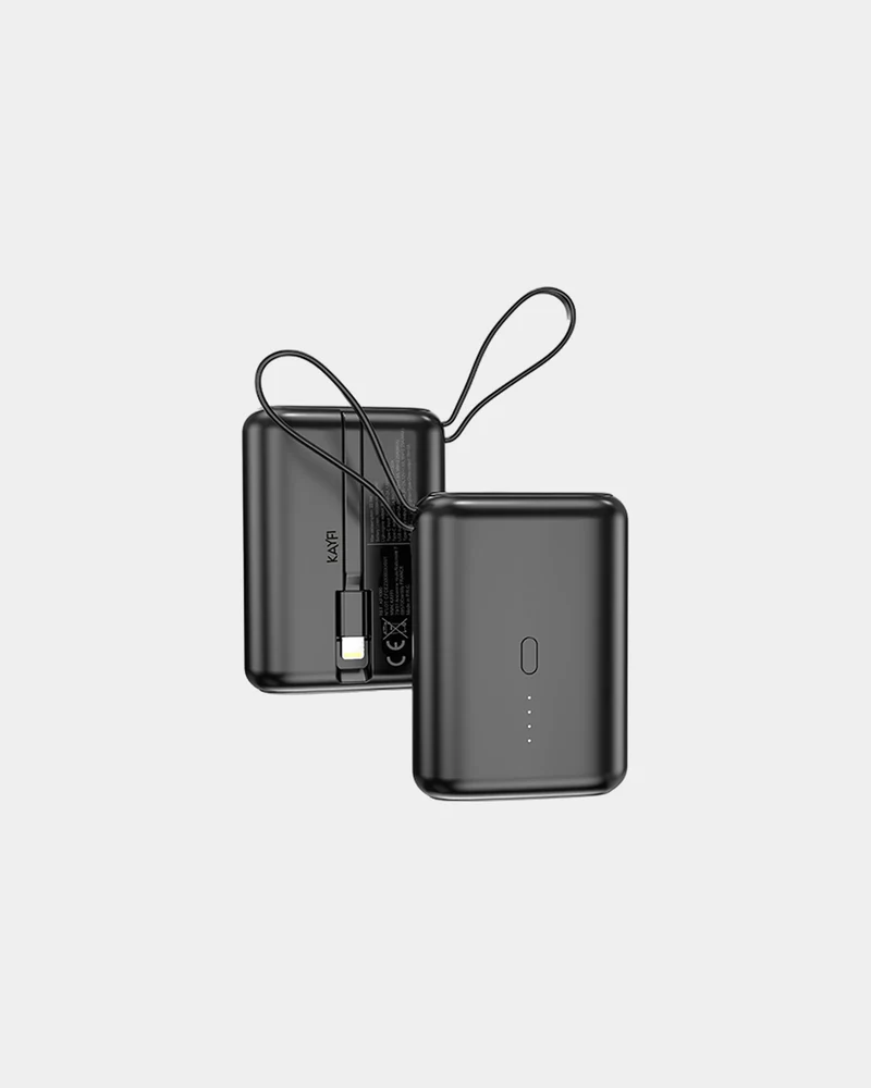 Power bank 10.000 mAh cables integrados para personalizar