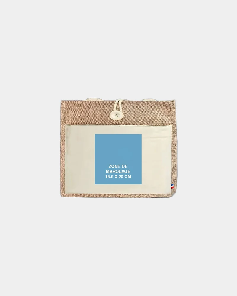 Bolsa de yute reciclado Goodjour para personalizar