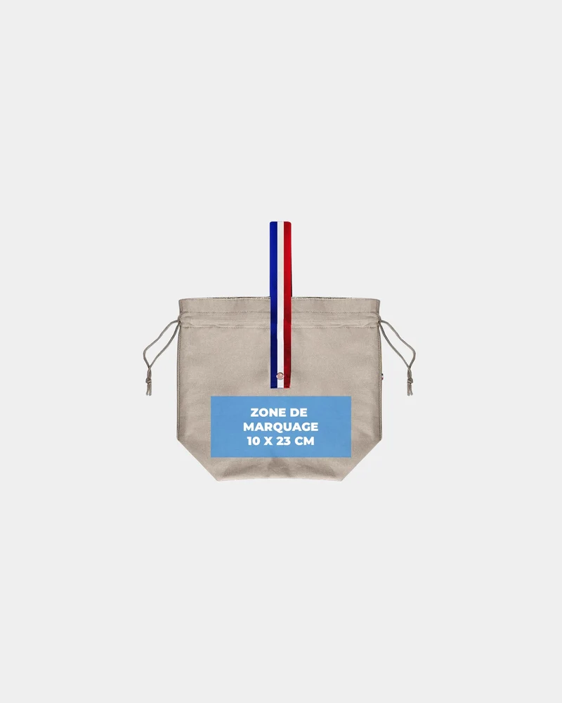 Bolsa saco algodón reciclado Goodjour para personalizar