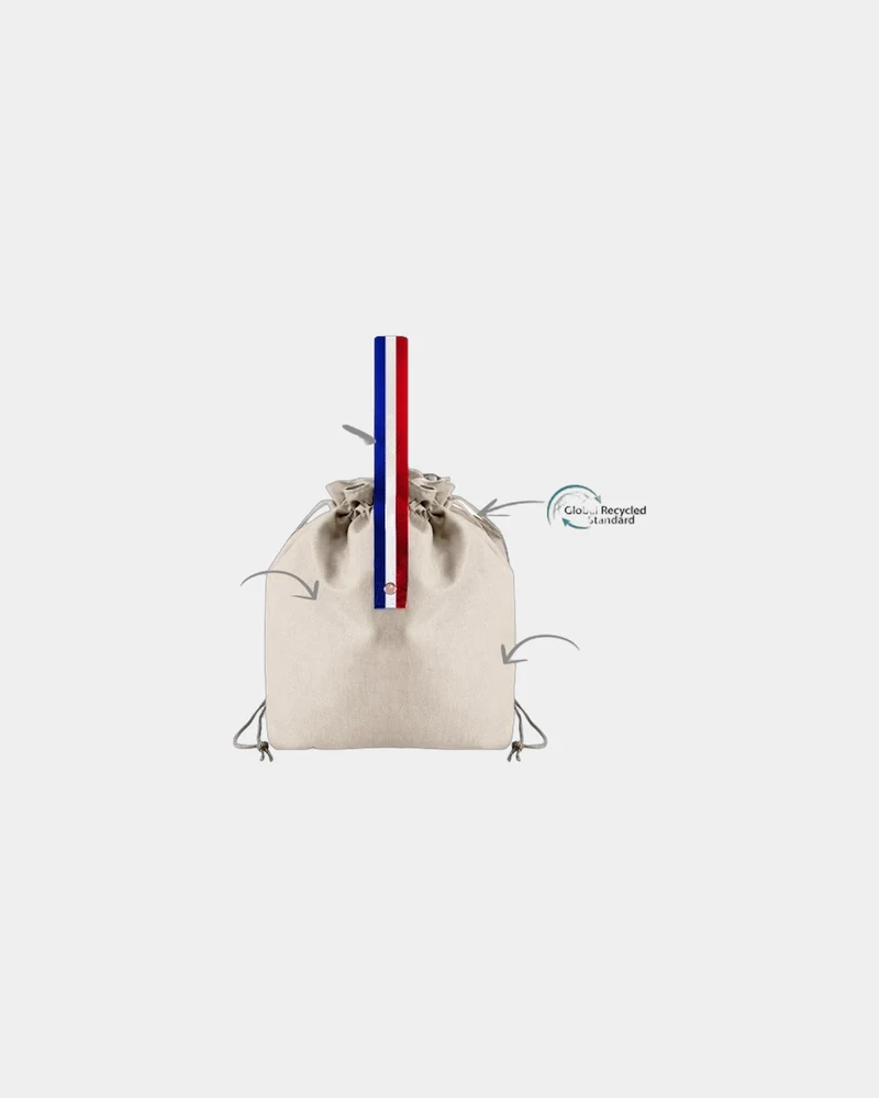 Bolsa saco algodón reciclado Goodjour para personalizar