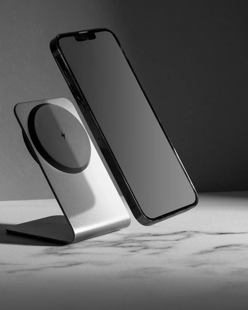 Cargador inalámbrico magnético aluminio para personalizar