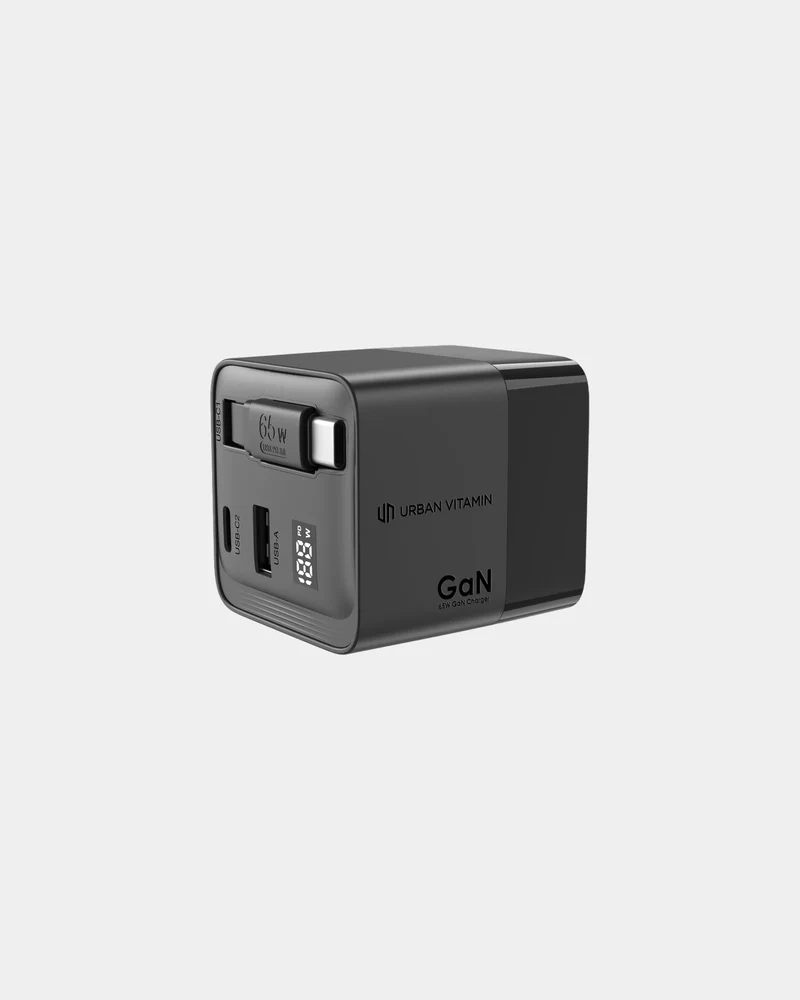 Cargador GaN 65W Urban Vitamin Mendocino para personalizar