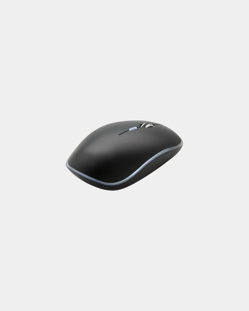 Ratón inalámbrico luminoso con logo para personalizar