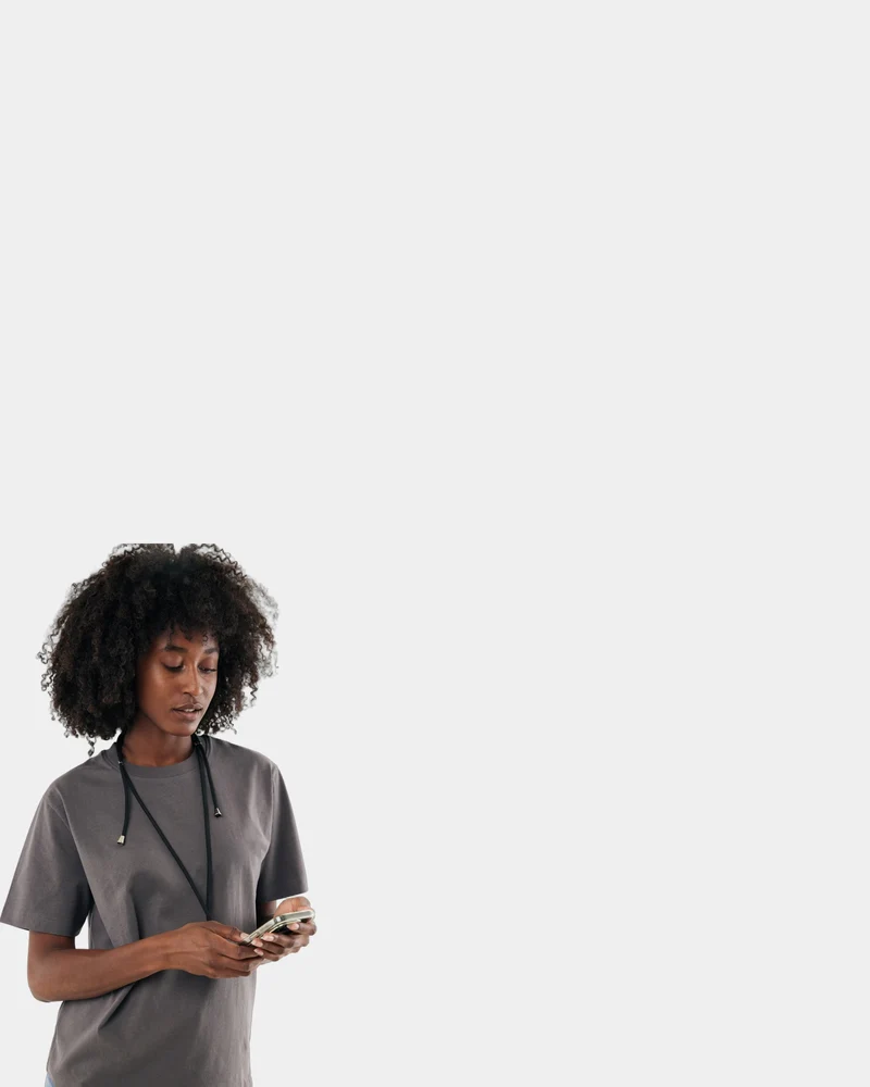 Cordón para móvil ajustable RPET RCS para personalizar