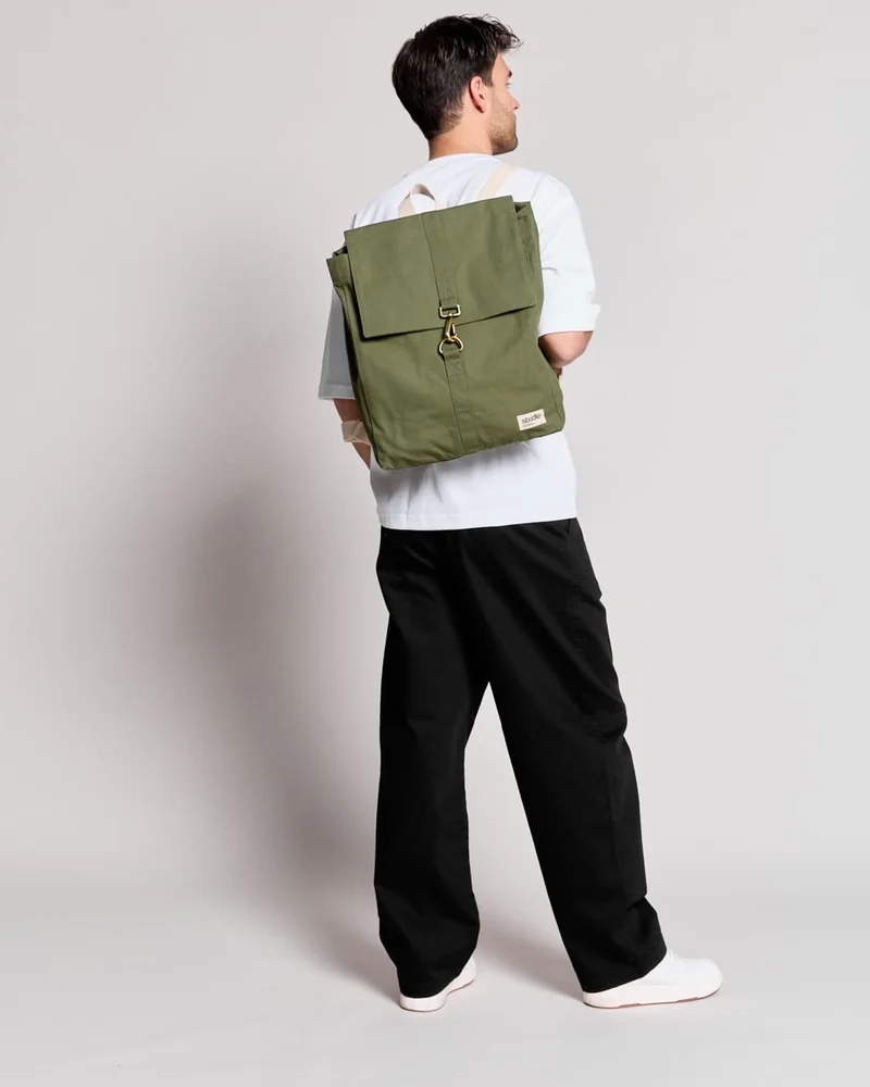 Mochila algodón orgánico Hindbag Oscar para personalizar
