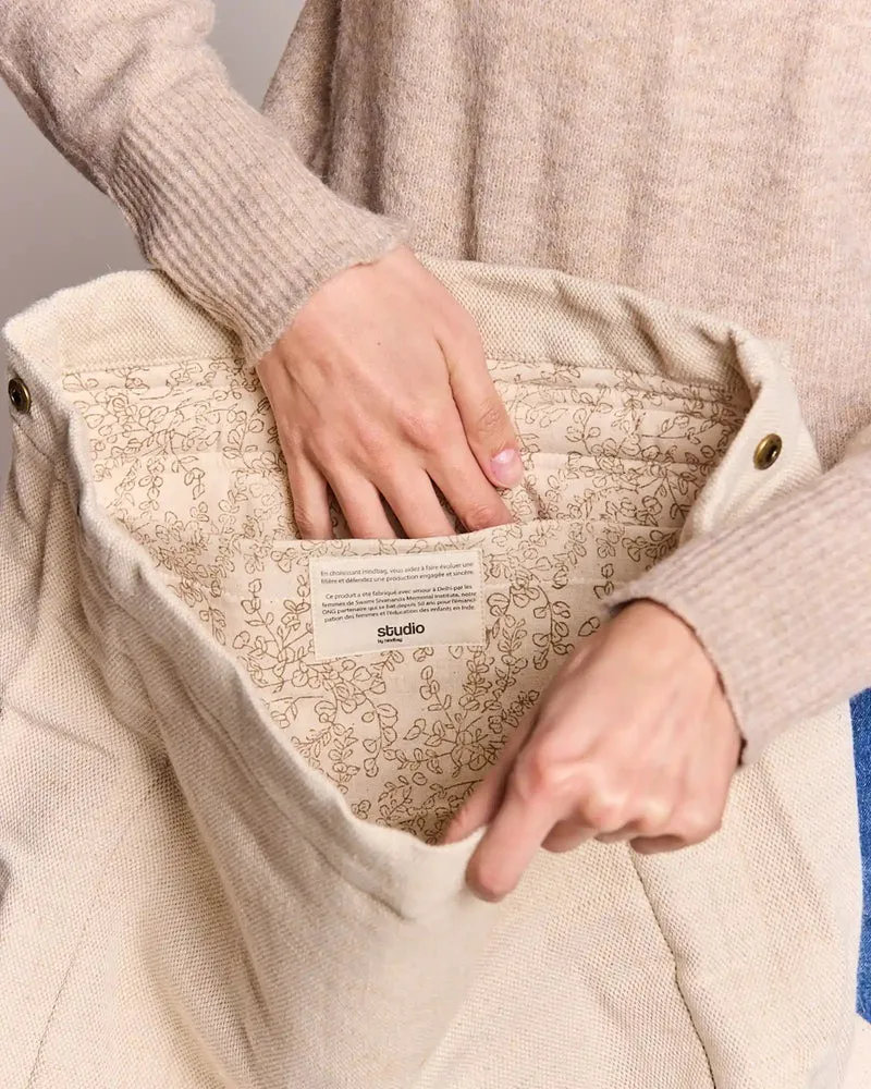 Mochila algodón orgánico Hindbag Oscar para personalizar