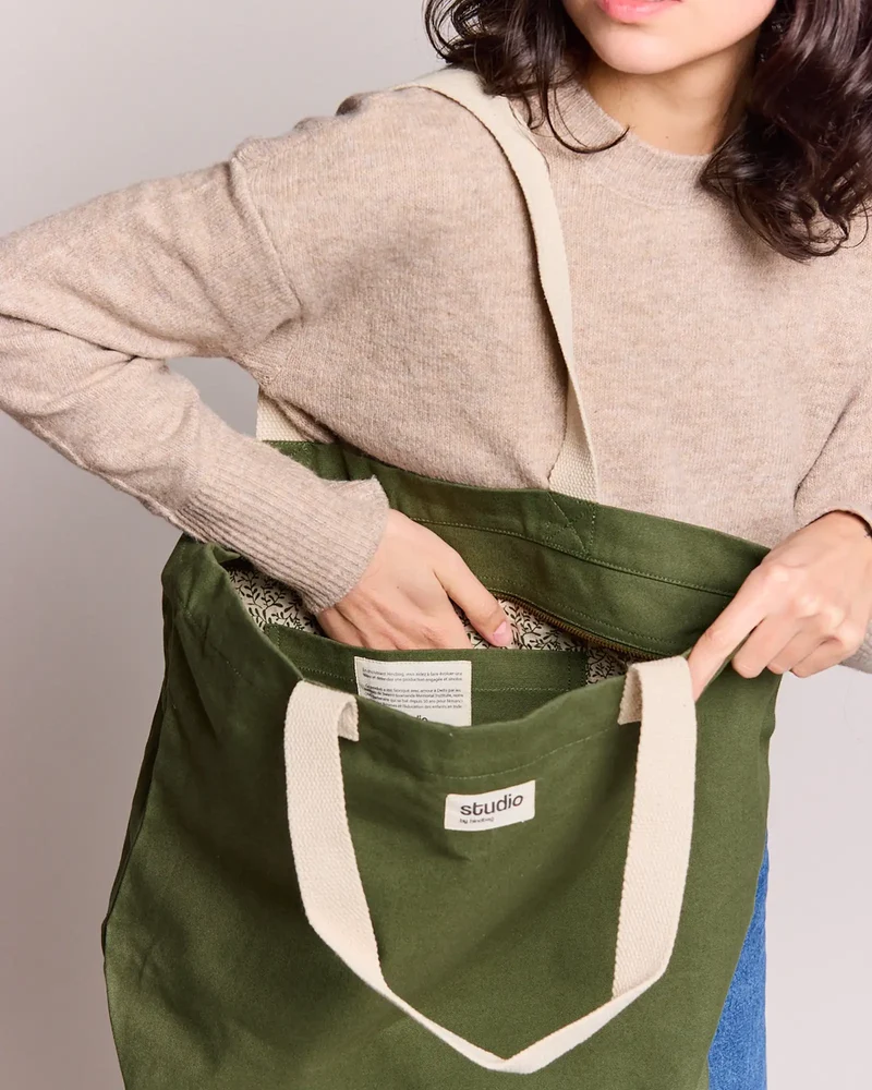 Bolsa tote algodón orgánico Hindbag para personalizar