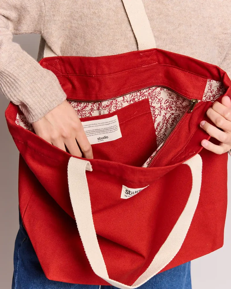 Bolsa tote algodón orgánico Hindbag para personalizar