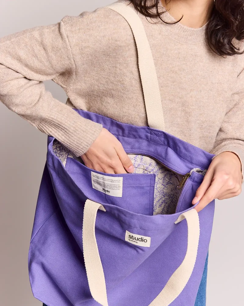 Bolsa tote algodón orgánico Hindbag para personalizar