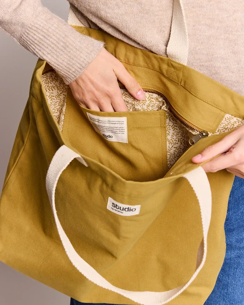 Bolsa tote algodón orgánico Hindbag para personalizar