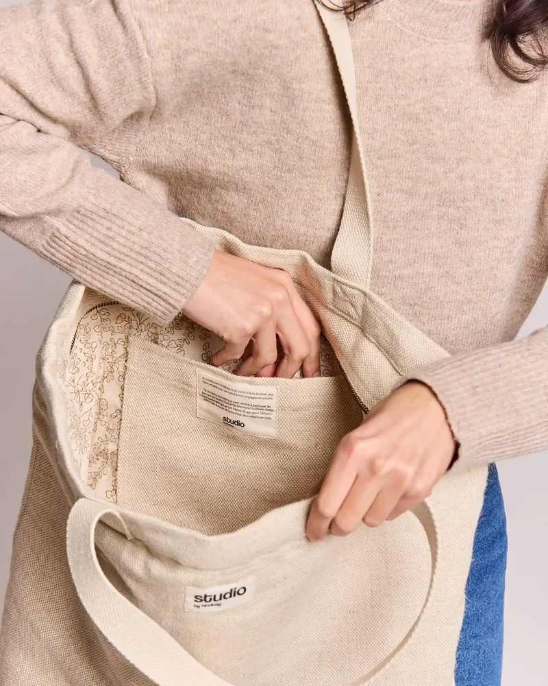 Bolsa tote algodón orgánico Hindbag para personalizar