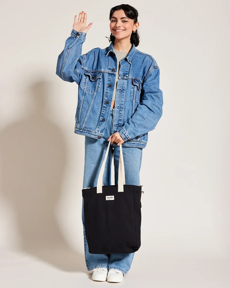 Bolsa tote algodón orgánico Hindbag Evan para personalizar