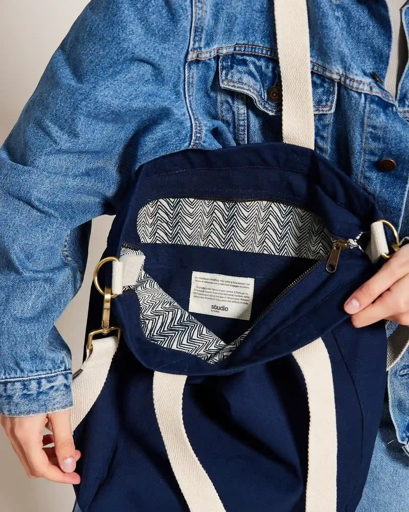 Bolsa tote algodón orgánico Hindbag Evan para personalizar