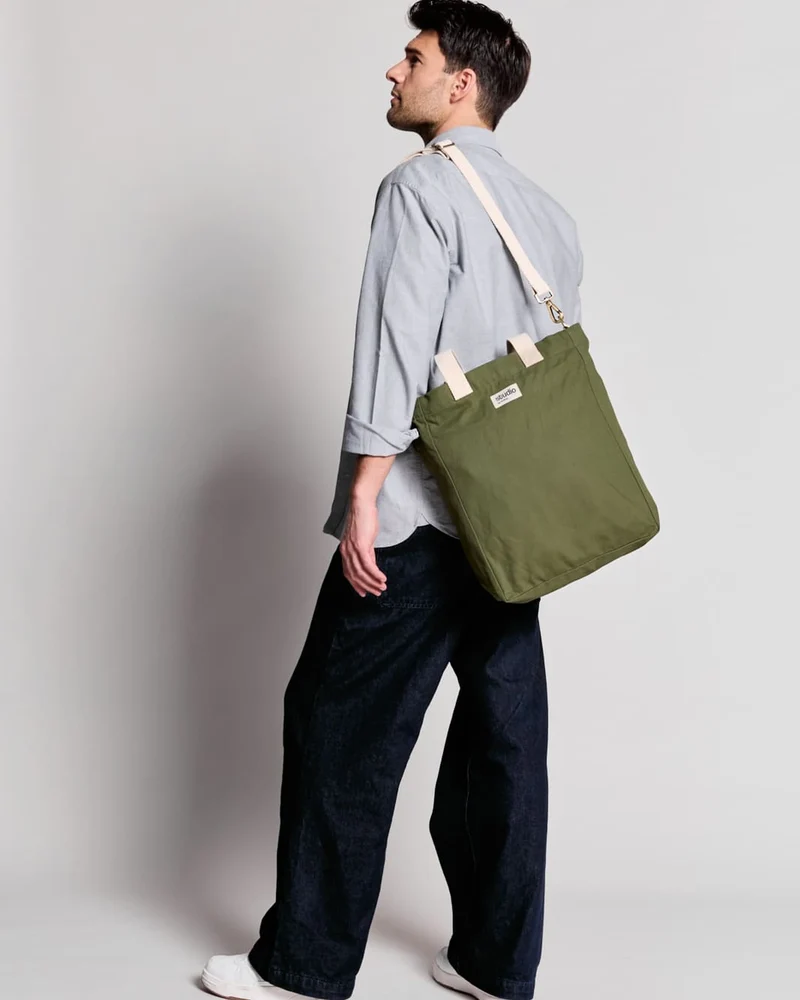 Bolsa tote algodón orgánico Hindbag Evan para personalizar